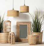 Lykta Glimma Bambu