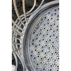 Kärleksbänk grå/antik