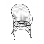 Trädgårdsstol metall