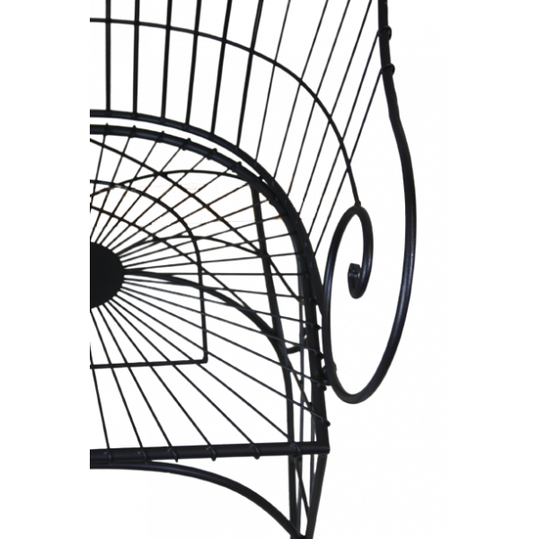 Trädgårdsstol metall