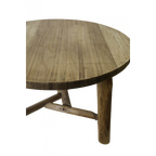 Sidobord/pall trä 3 ben stor