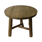 Sidobord/pall trä 3 ben litet