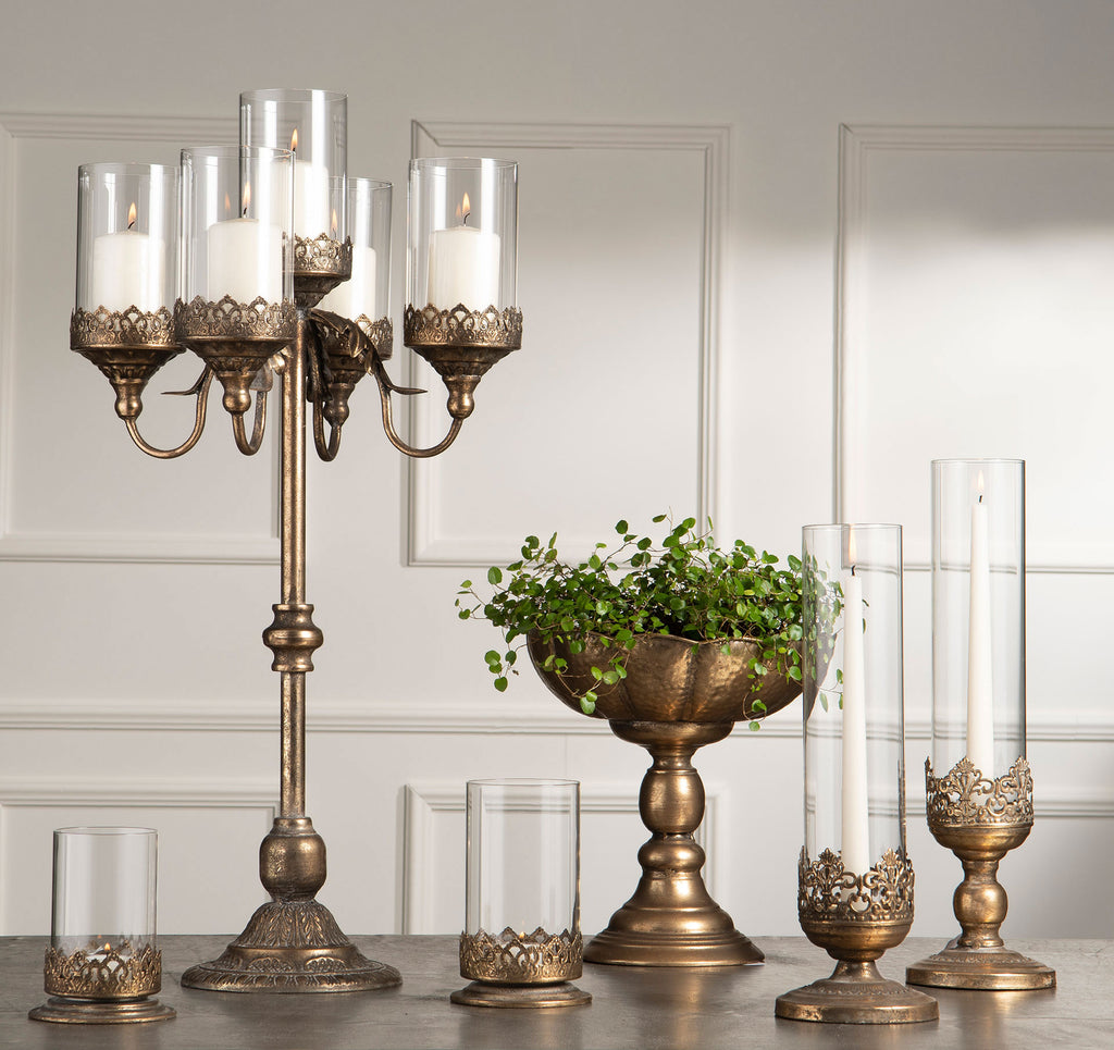 Kandelaber Blockljus 5-arm G.Brun