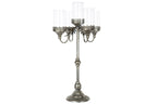 Kandelaber Blockljus 5-arm Antik-Silver