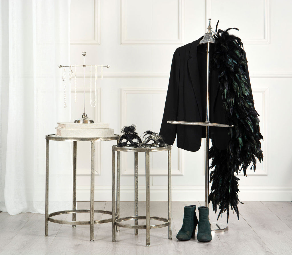 Bord/Glas Clara Silver