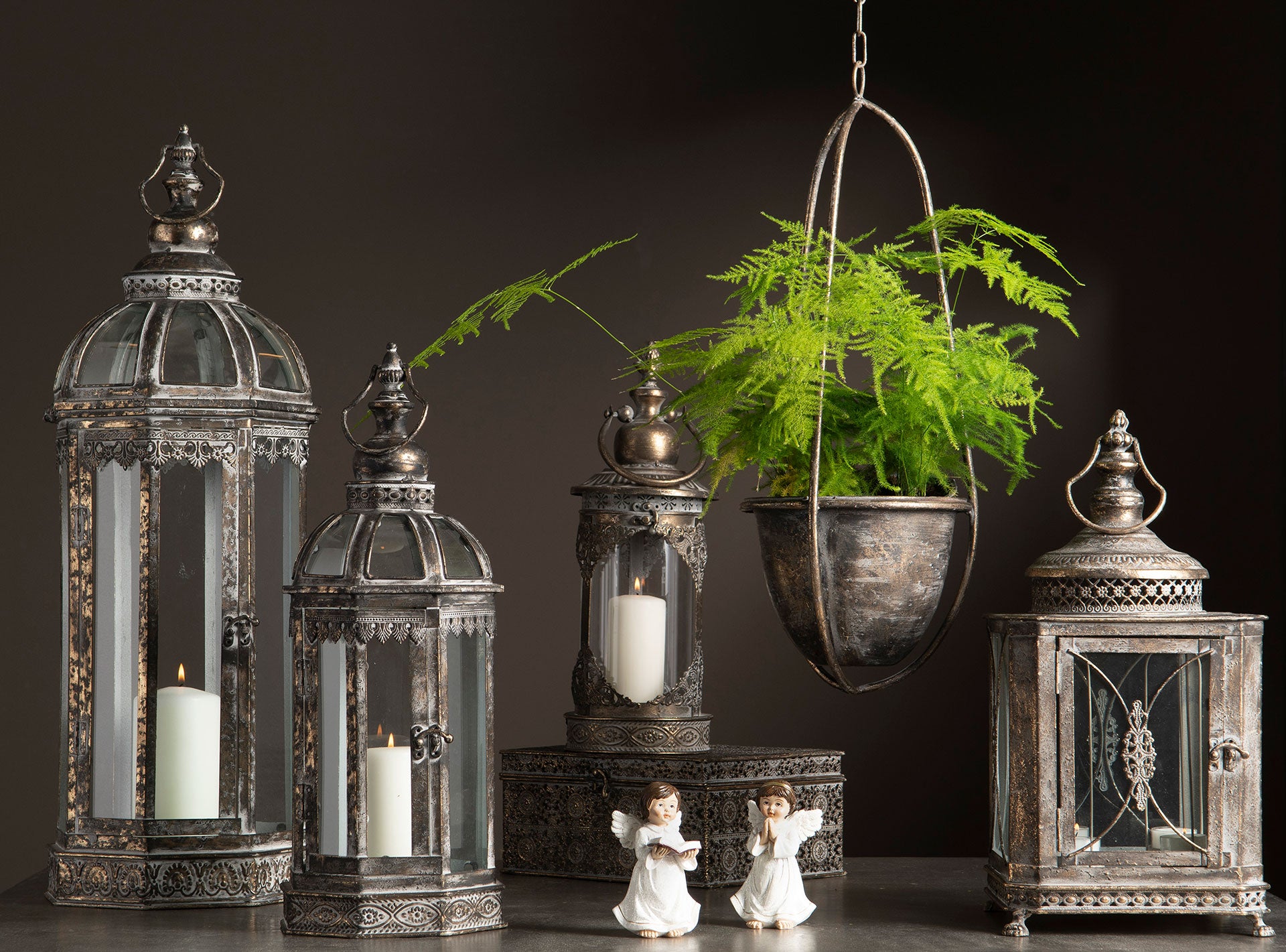 Lykta Panorama Antik G.Brun