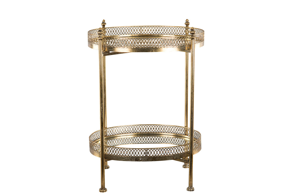 Spegelbord Drink Mässing