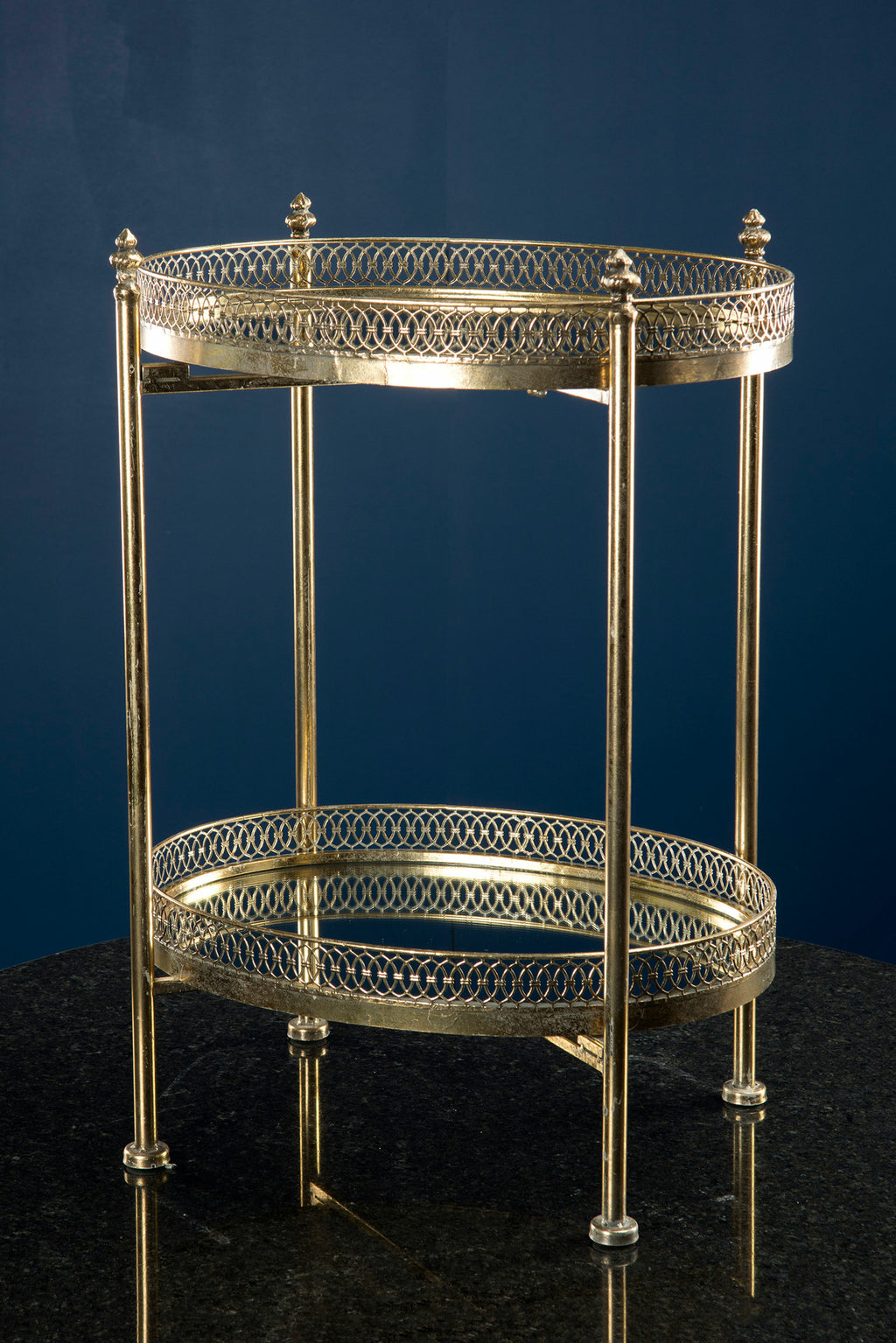 Spegelbord Drink Mässing