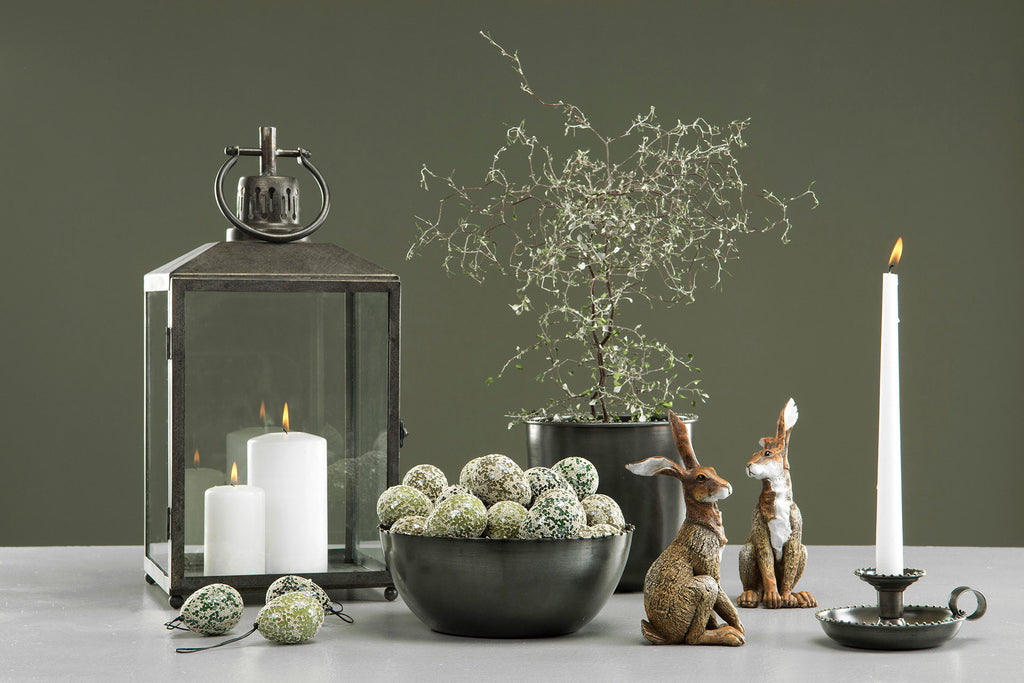 Lykta Cube Graftigrå