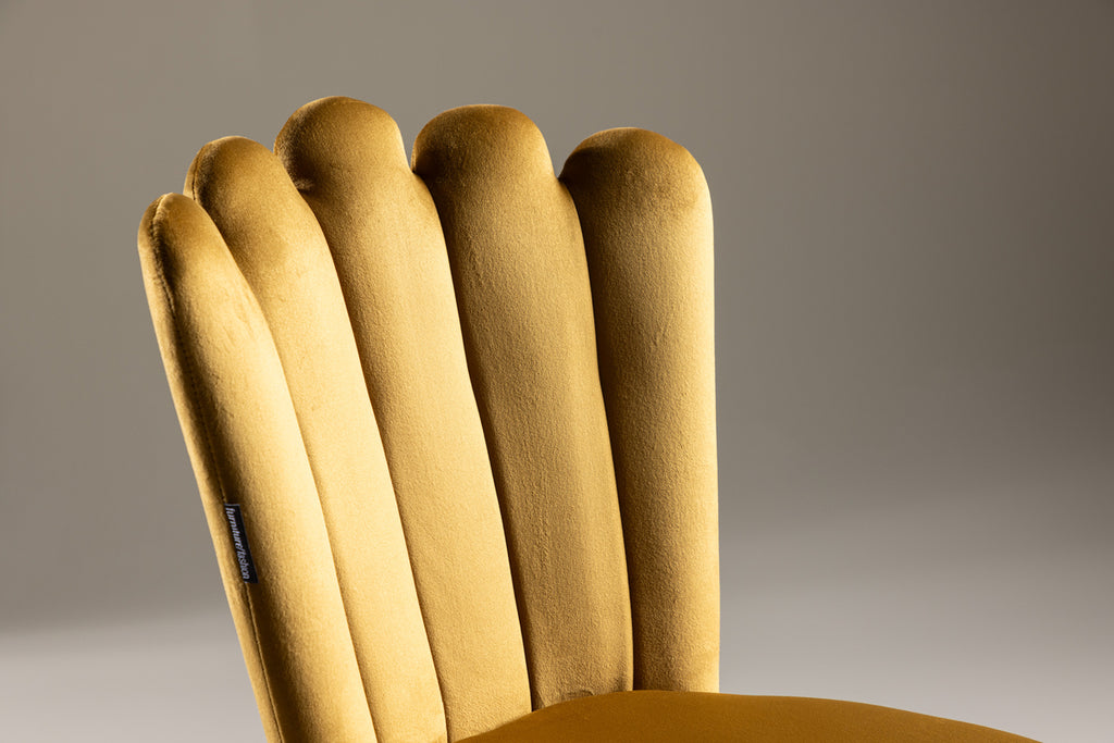 Limhamn Matstolar 2-pack Gul