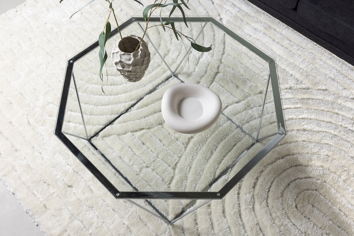 Österlen Soffbord ⌀100 Transparent