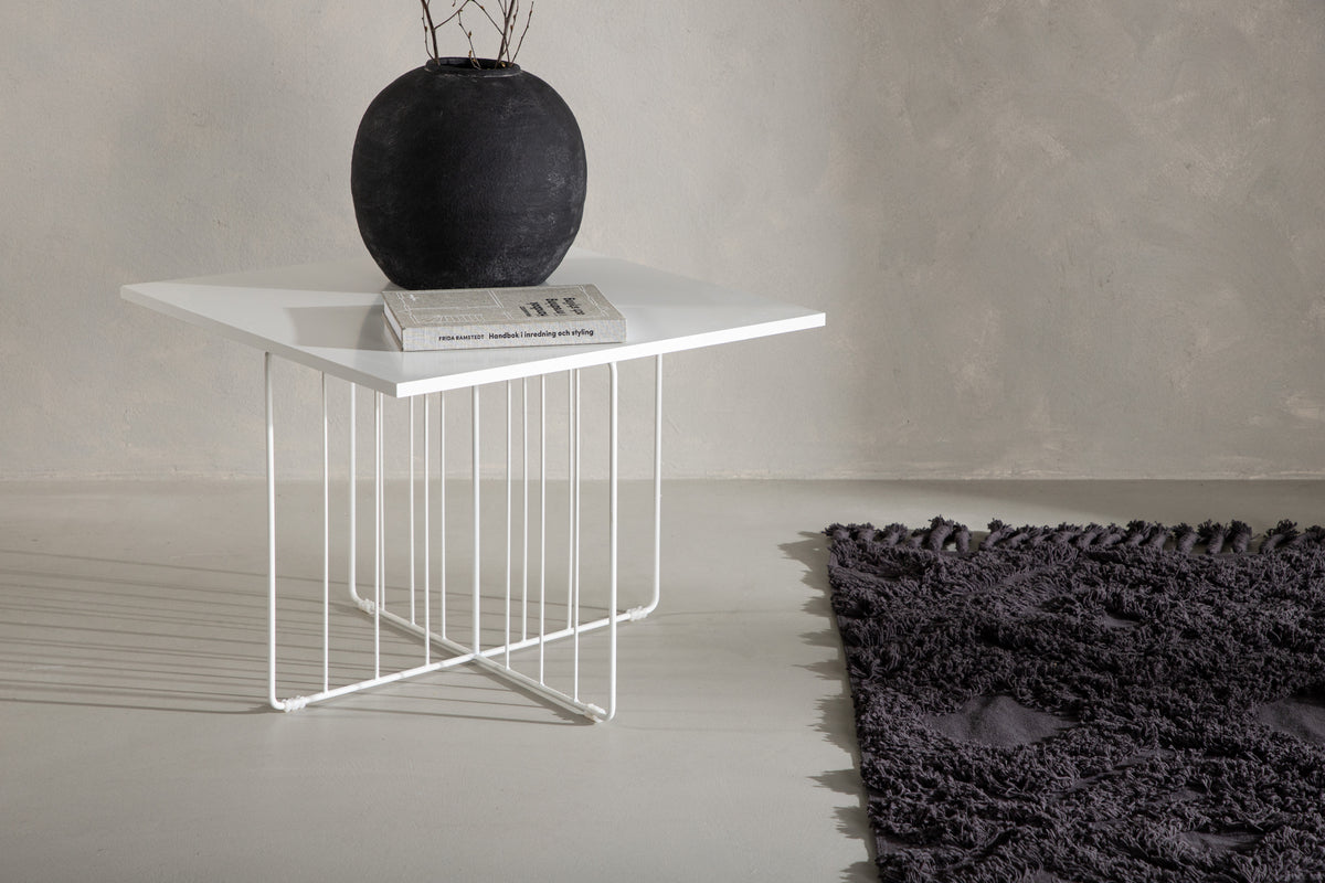 Dayton Soffbord 40 x 40 Vit