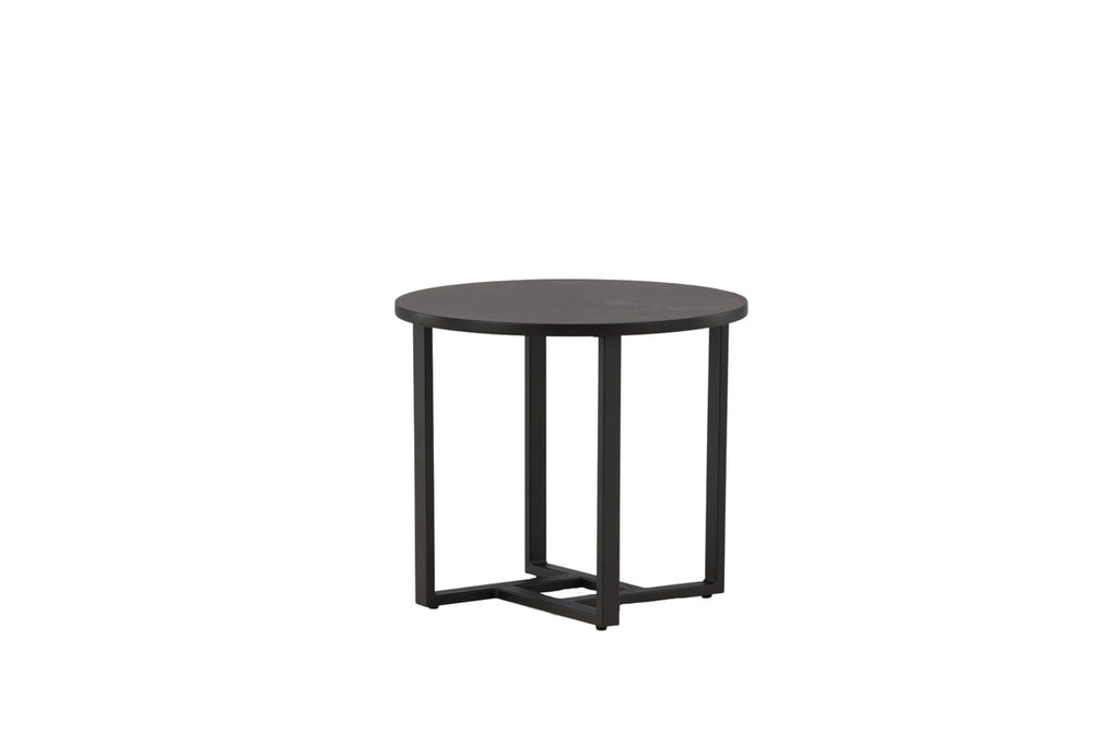 Lawton Soffbord ⌀50 Svart