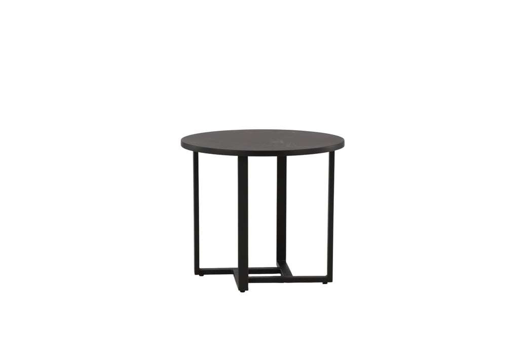 Lawton Soffbord ⌀50 Svart