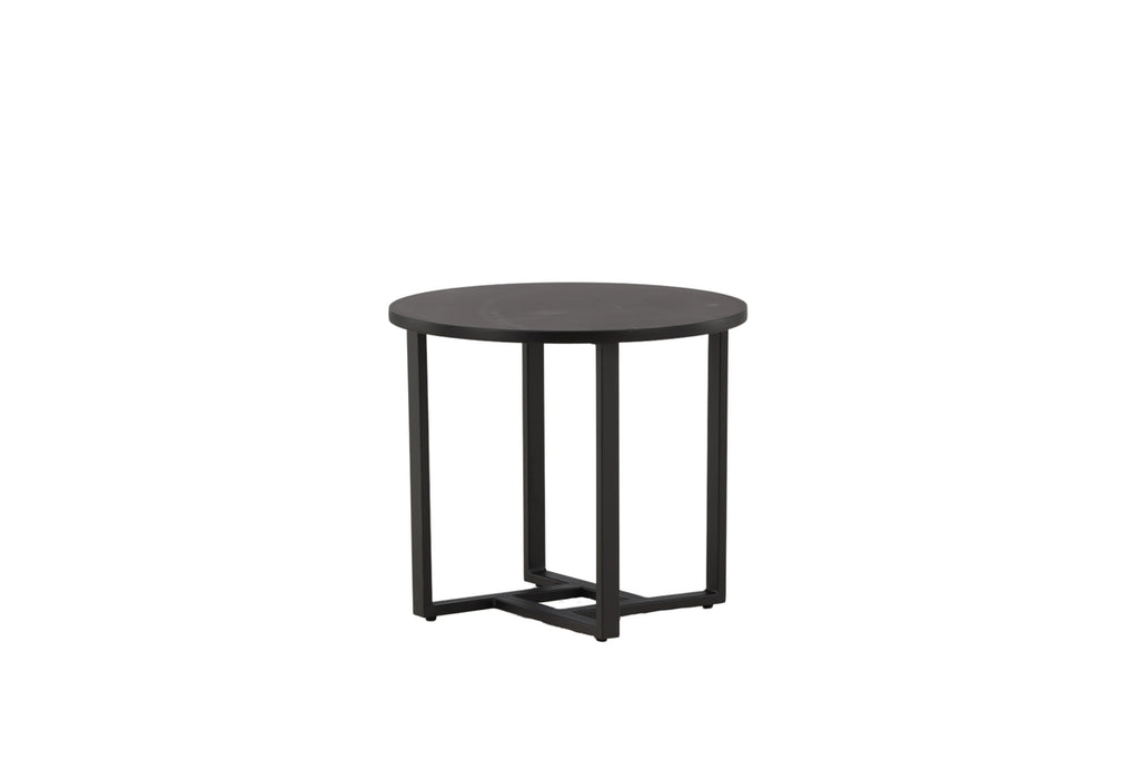 Lawton Soffbord ⌀50 Svart