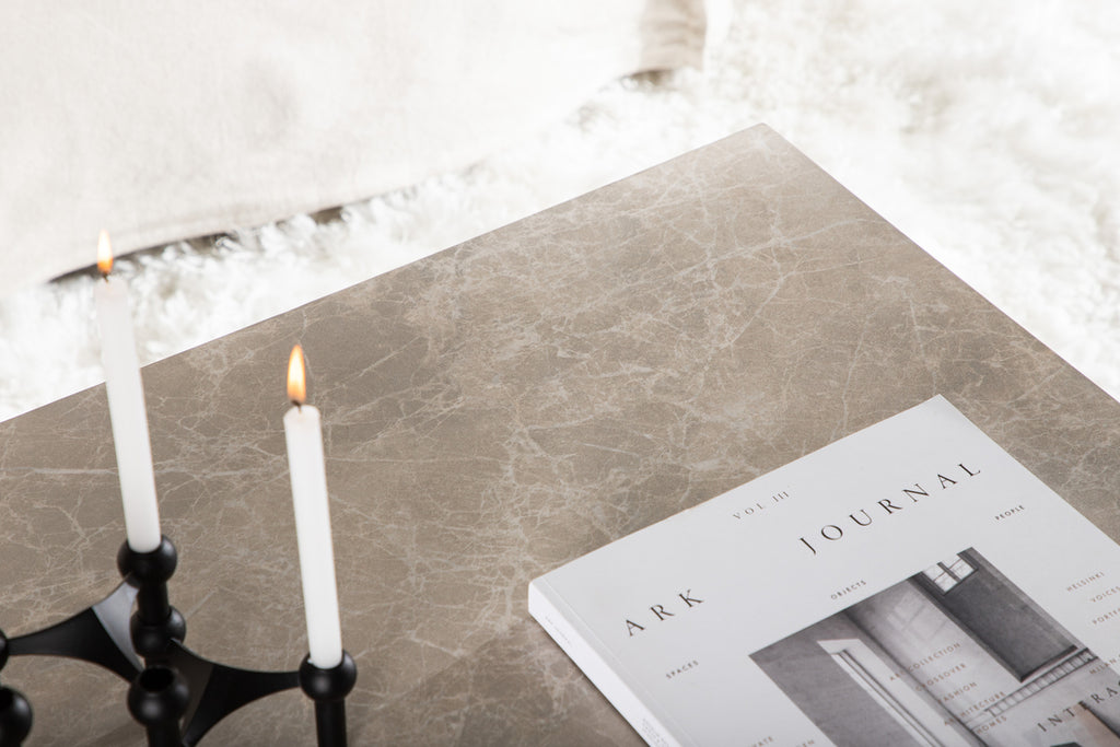 York Soffbord 80 x 60 Beige