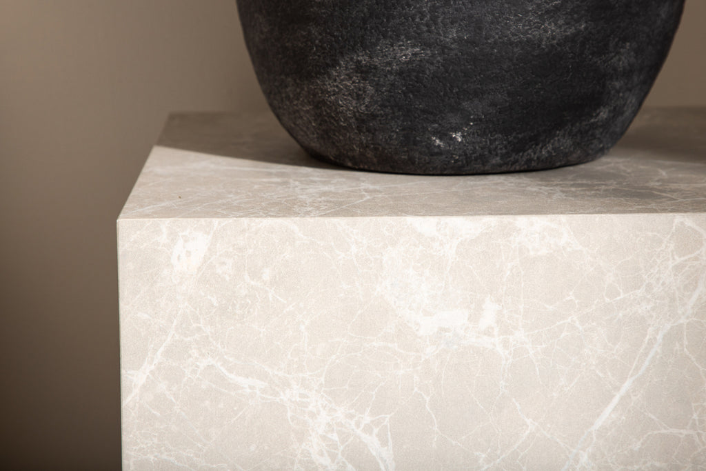 York Soffbord 40 x 40 Beige