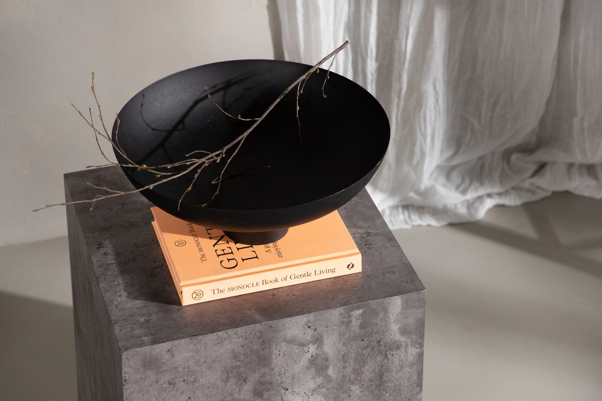 York Soffbord 40 x 40 Mörkgrå