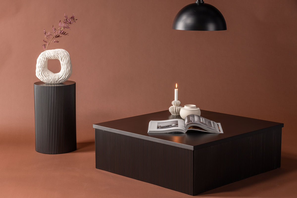 Lenox Soffbord 90 x 90 Svart