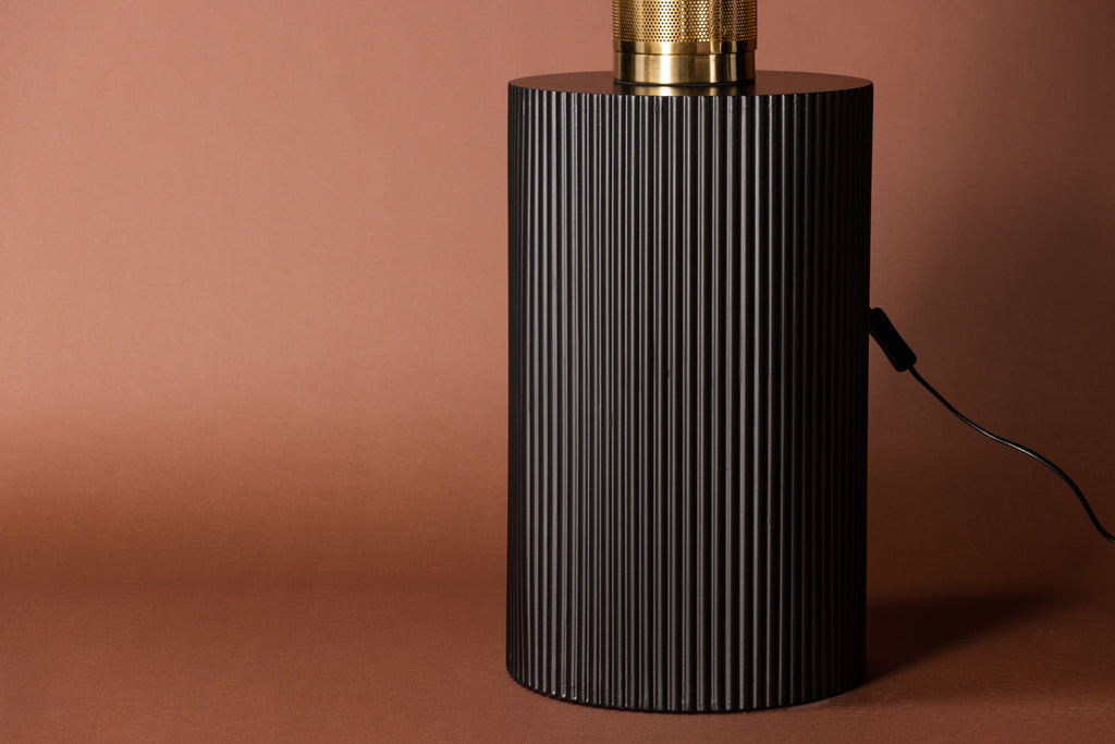 Lenox Sidobord ⌀31 Svart