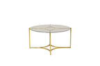 Kivik Soffbord ⌀90 Guld