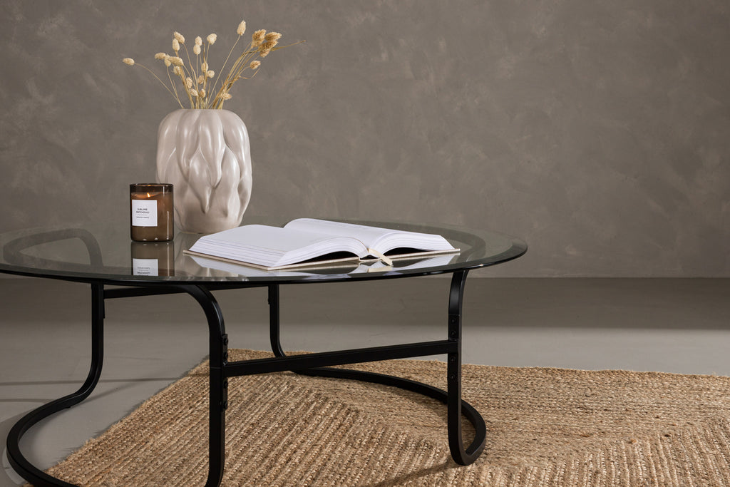 Lomma Soffbord ⌀110 Svart