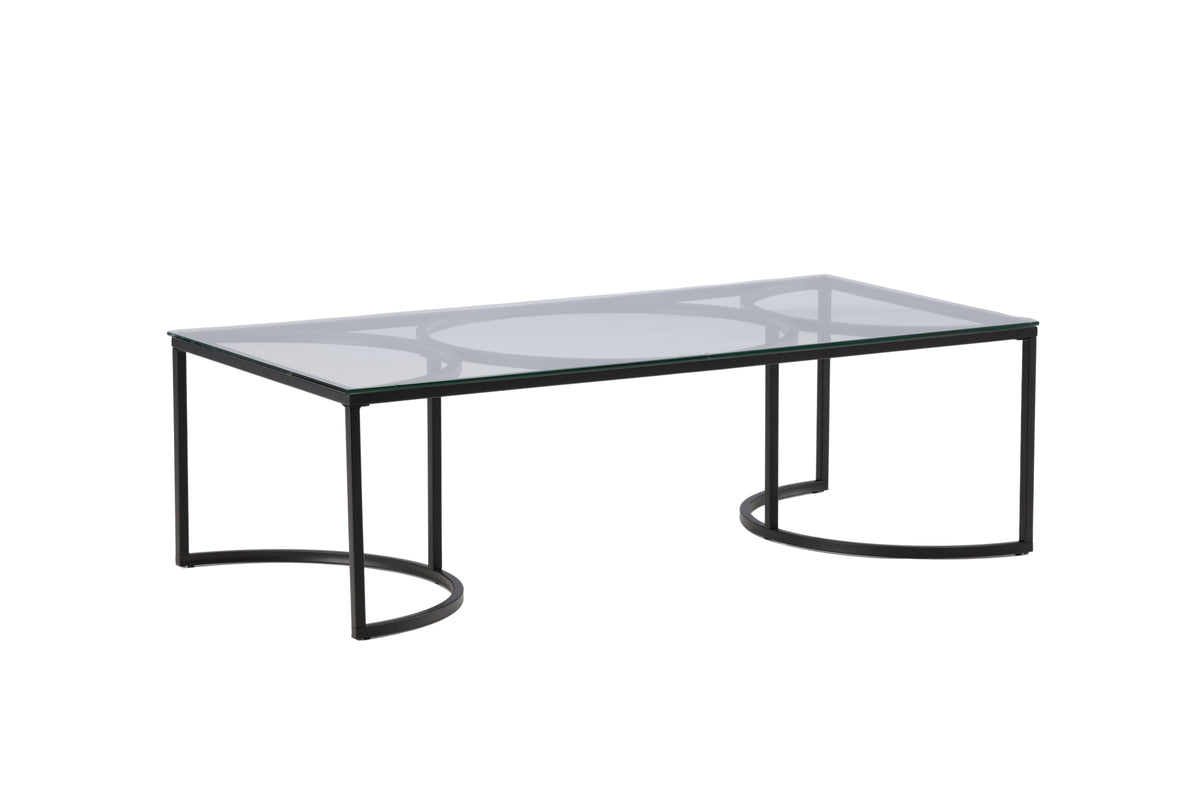 Skanör Soffbord 140 x 70 Svart