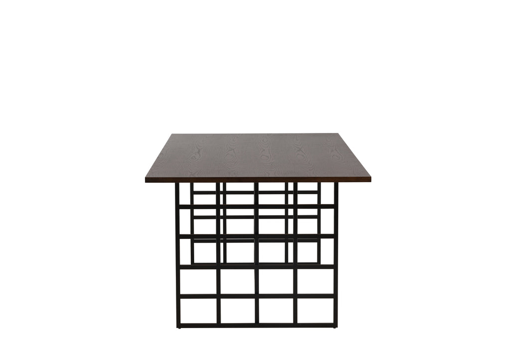 Ystad Rektangulära Matbord 220 x 100 Mocka