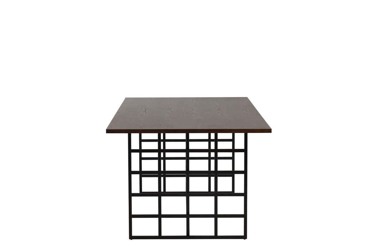 Ystad Rektangulära Matbord 220 x 100 Mocka