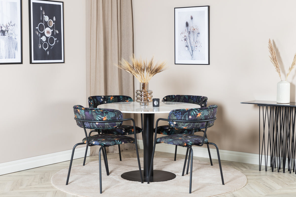 Arrow Matstolar 2-pack Svart