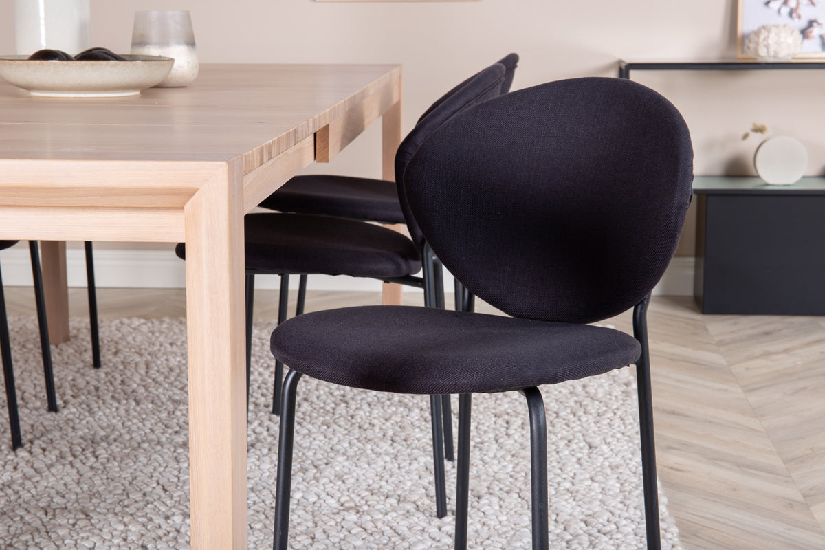 Vault Matstolar 2-pack Svart