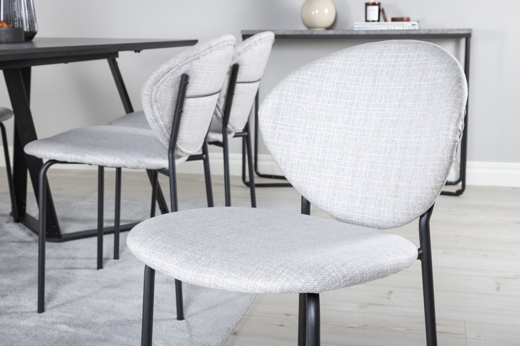 Vault Matstolar 2-pack Grå