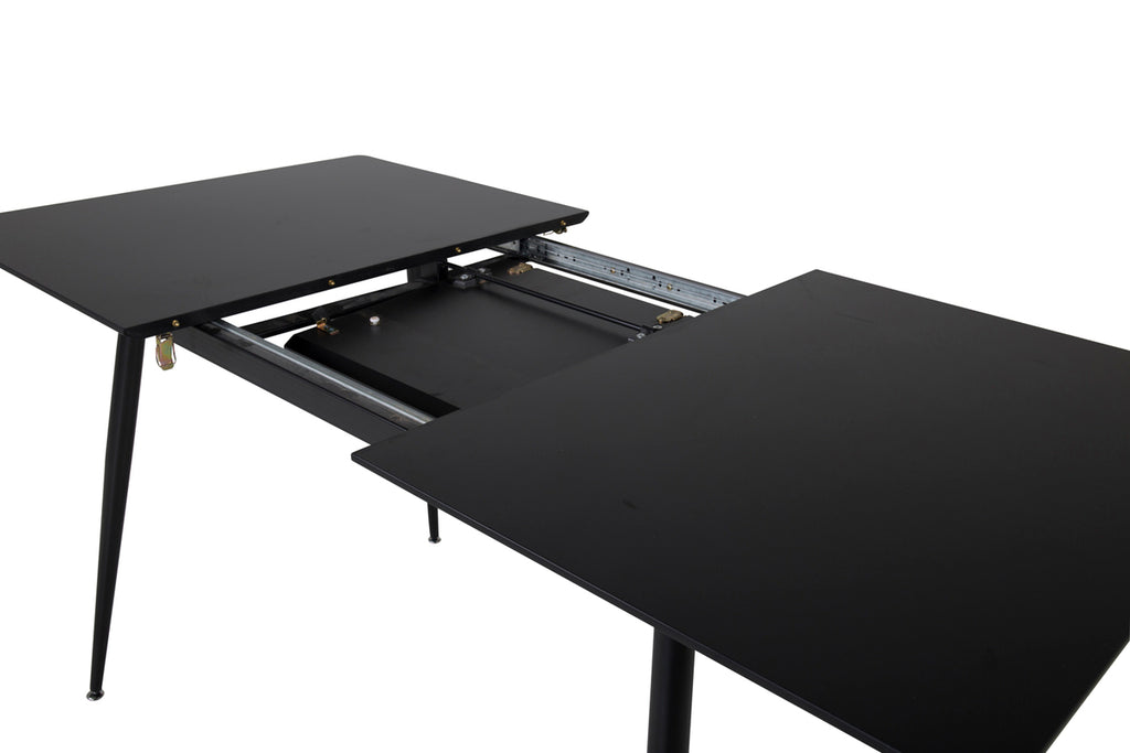 Silar Rektangulära Matbord 120 x 80 Svart