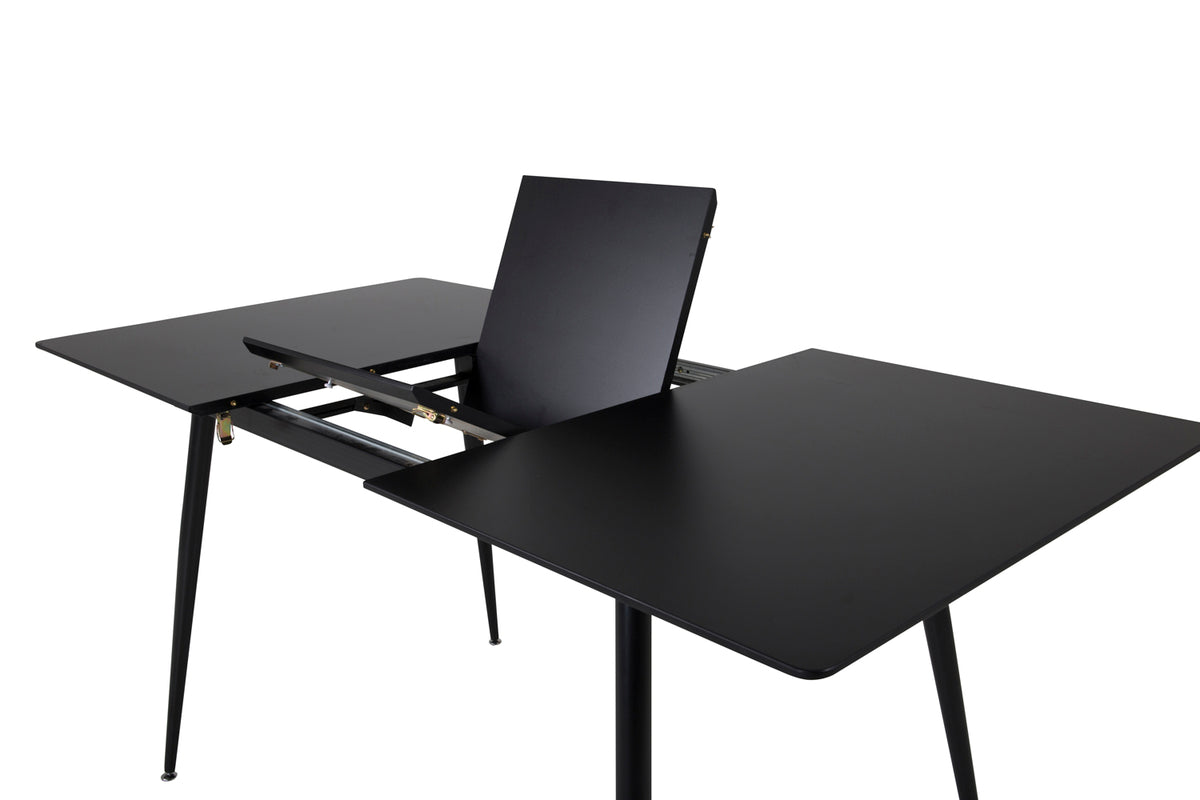 Silar Rektangulära Matbord 120 x 80 Svart