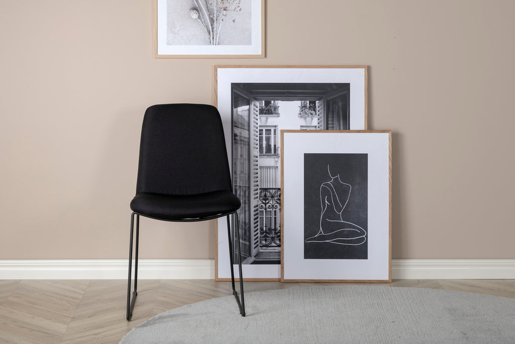 Muce Matstolar 2-pack Svart