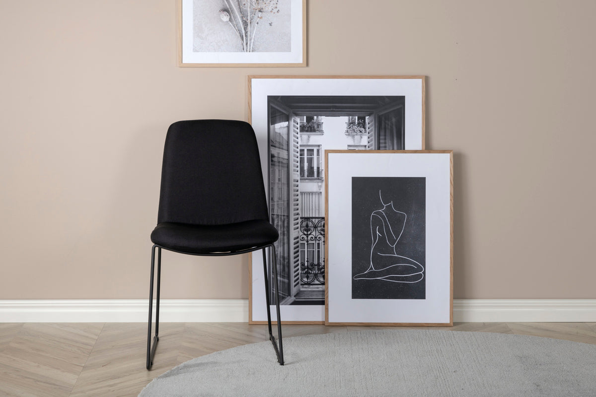 Muce Matstolar 2-pack Svart