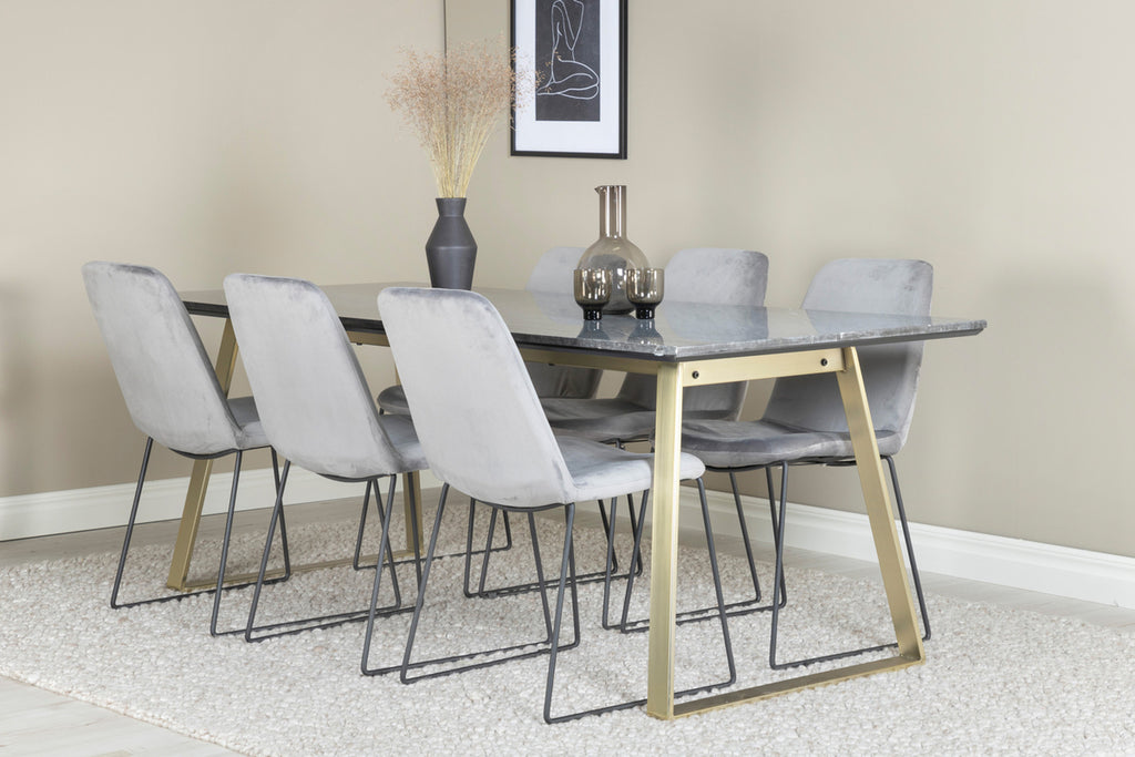 Muce Matstolar 2-pack Grå