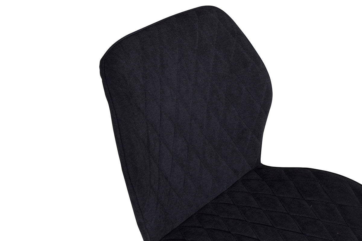 Gemma Matstolar 2-pack Svart