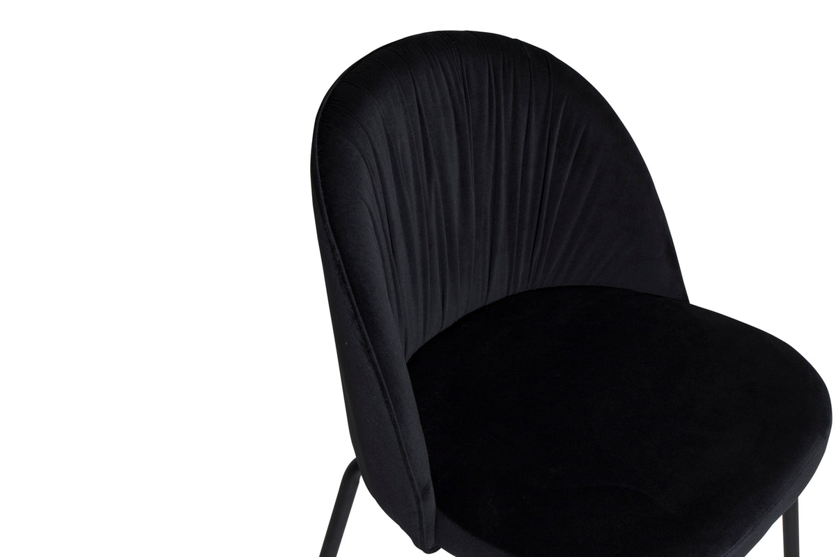 Wrinkles Matstolar 2-pack Svart