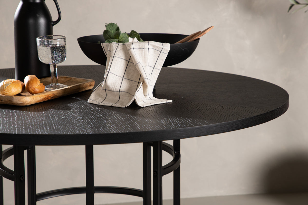 Copenhagen Runda Matbord ⌀115 Svart