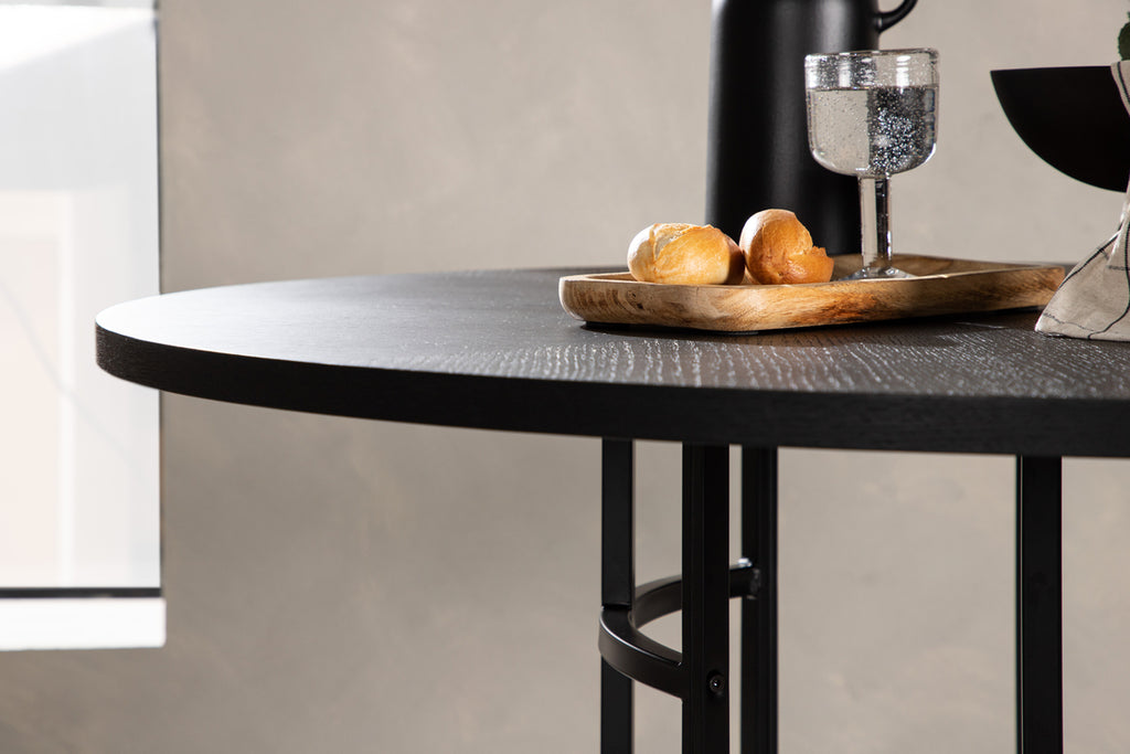 Copenhagen Runda Matbord ⌀115 Svart