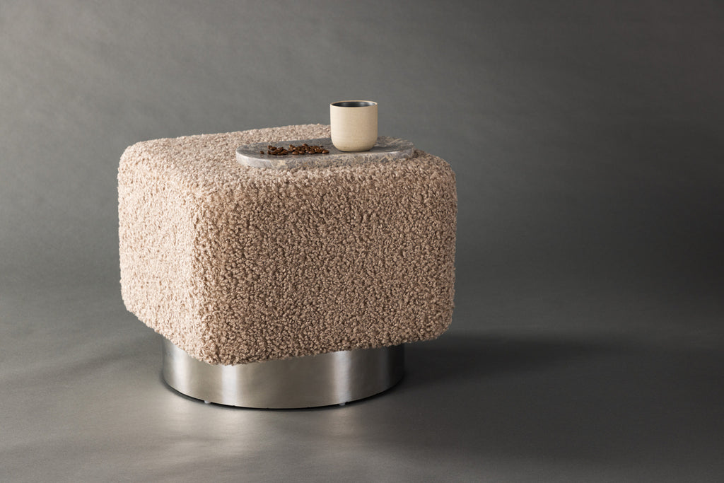 Newton Puff 45 x 38 x 45 Brun