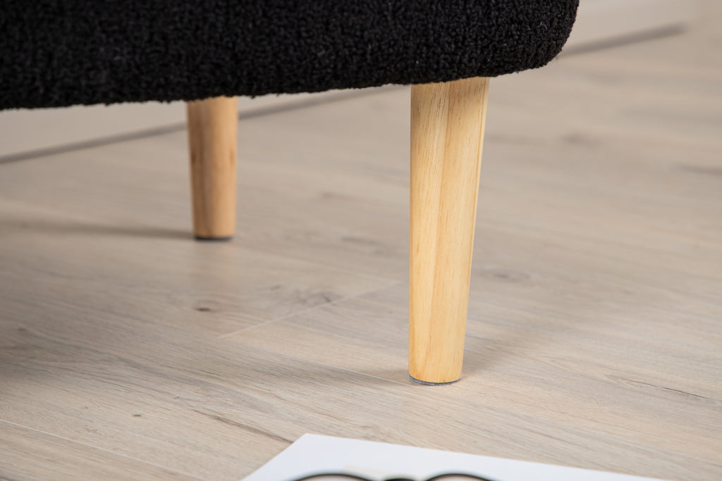 Salina Puff 59 x 40 x 59 Svart