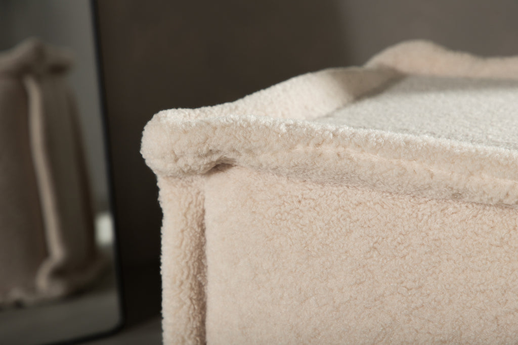 Castine Puff 40 x 38 x 40 Vit