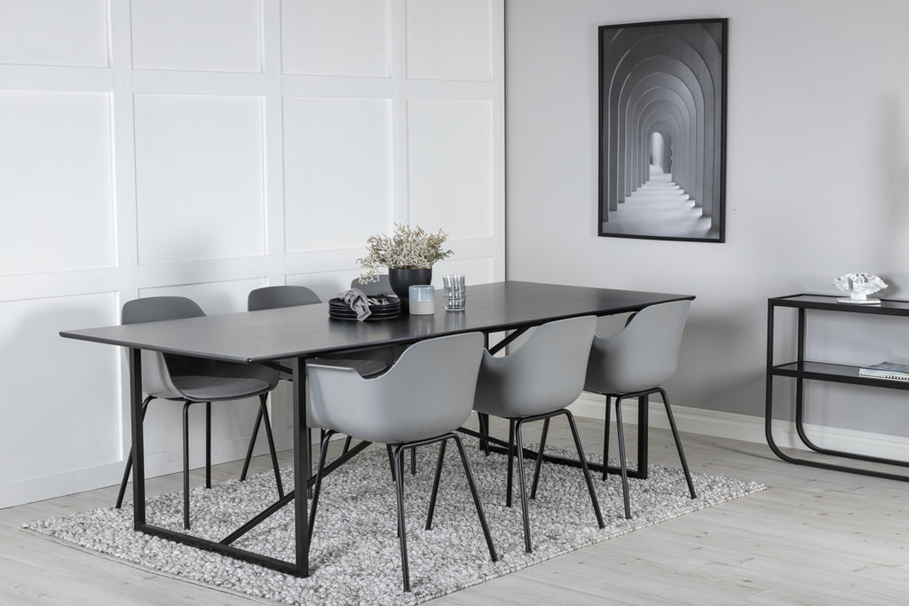 Comfort Matstolar 2-pack Grå