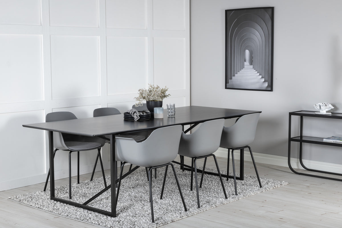 Comfort Matstolar 2-pack Grå