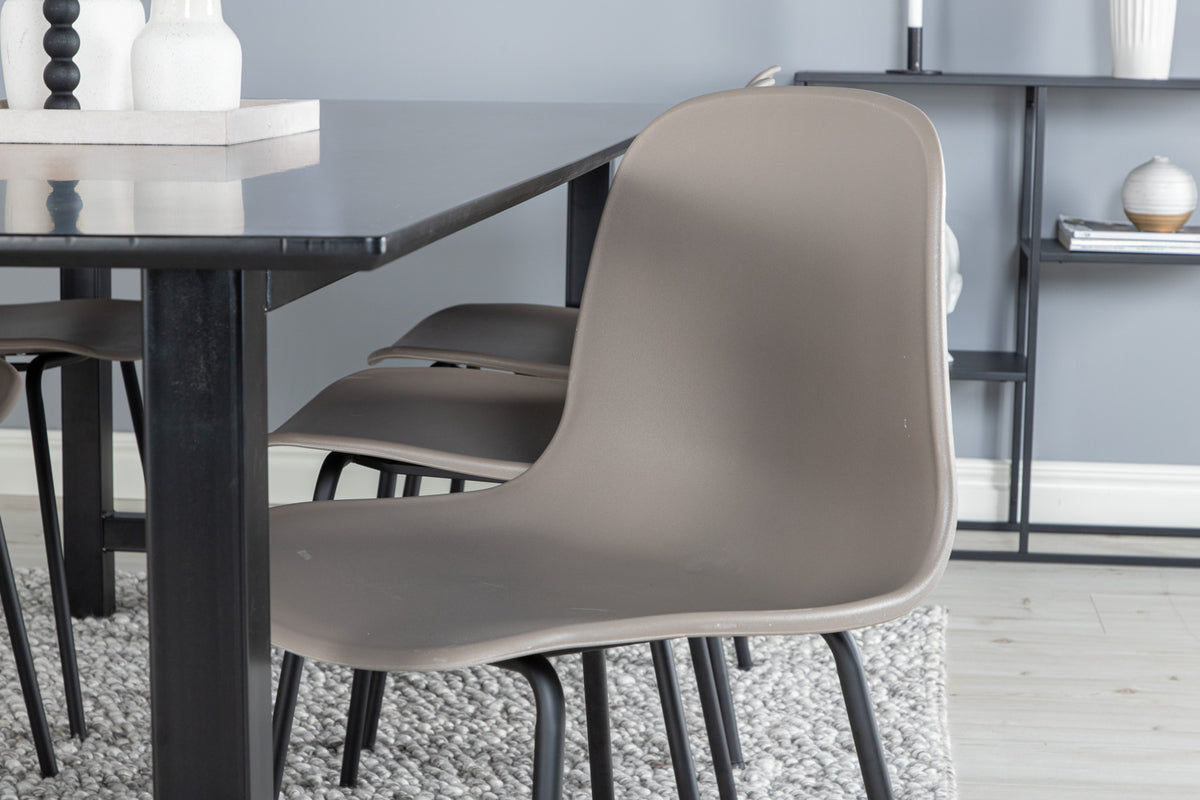 Arctic Matstolar 2-pack Beige