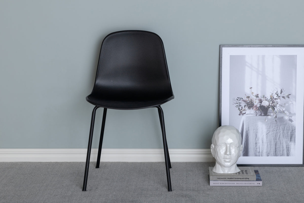 Arctic Matstolar 2-pack Svart