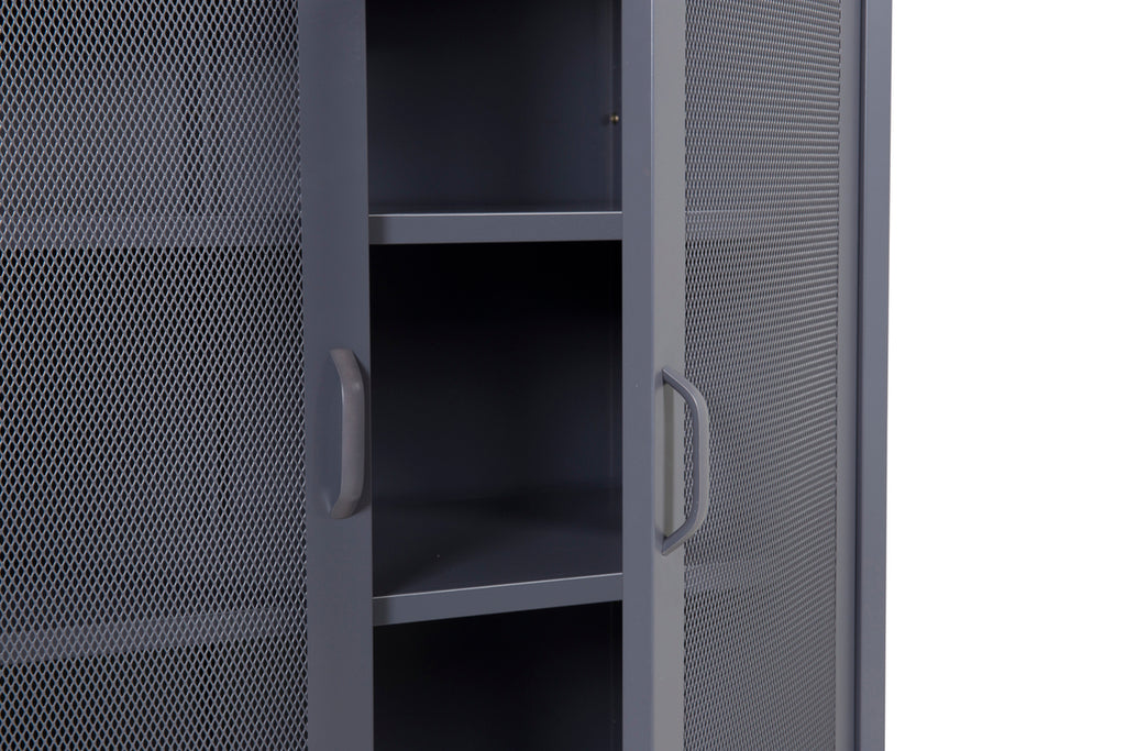 Misha Skåp 40 x 80 x 102 Grå