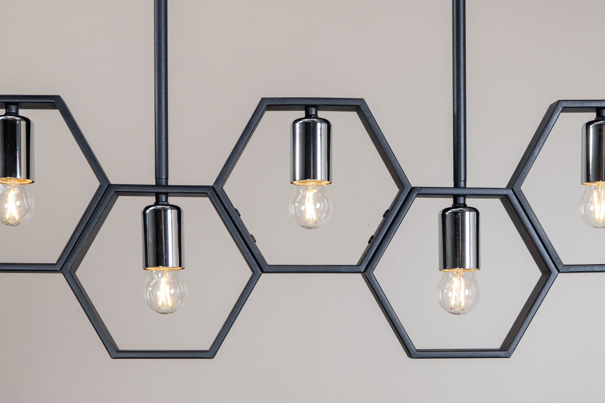 Queen B Taklampor Svart